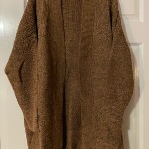 Natural Reflections Brown Cardigan Sweater